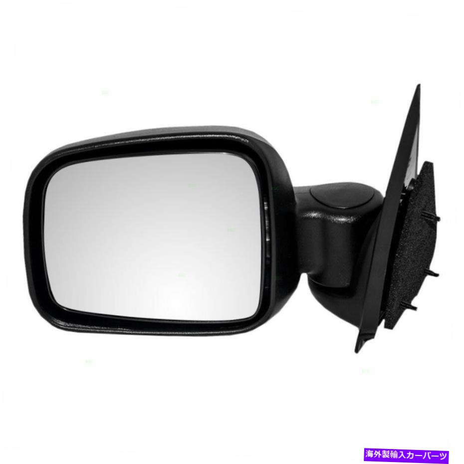 USミラー 2002-2007のマニュアルドアミラージープリバティードライバーサイド55155837AH CH1320226 Manual Door Mirror For 2002-2007 Jeep Liberty Driver Side 55155837AH CH1320226【並行輸入品】