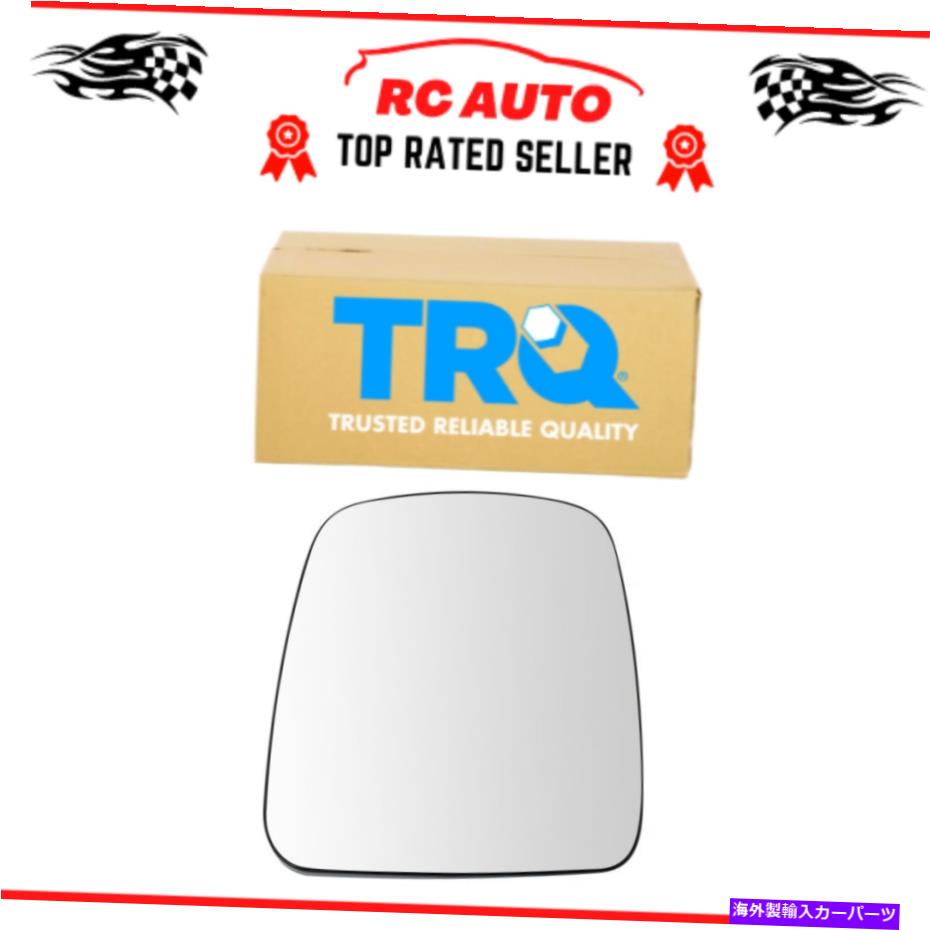 USミラー TRQエクステリアサイドビューミラーガラスマニュアルドライバーサイドLH GMバンのためのLH TRQ Exterior Side View Mirror Glass Manual Driver Side LH for GM Van【並行輸入品】