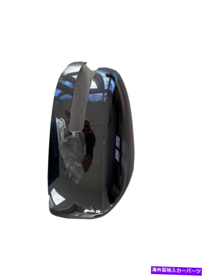 USミラー 三菱ランサー15-17助手席サイドミラーカバーグロスブラック Mitsubishi Lancer 15-17 Passenger Side Mirror Cover Gloss Black【並行輸入品】