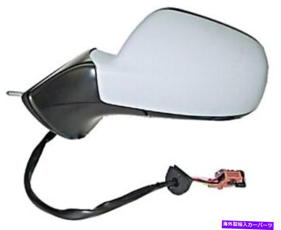 USミラー 電動ミラー凸加熱プライミングプライム右フィットプジョー407 2004- 2926M02 Electric Side Mirror Convex Heated Primed RIGHT Fits PEUGEOT 407 2004- 2926M02【並行輸入品】