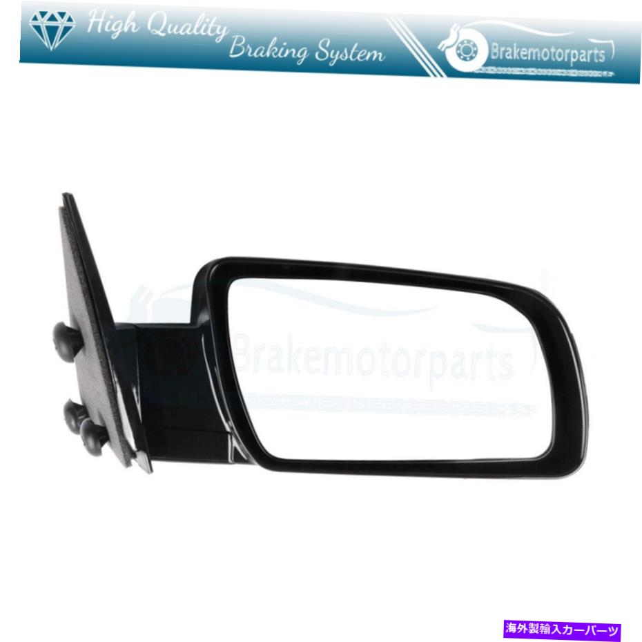 USミラー （右）1988-1998 CHVROLET GMCマニュアルフォールドのブラックマニュアルエクステリアミラー (Right) Black Manual Exterior Mirror For 1988-1998 Chvrolet GMC Manual Fold【並行輸入品】