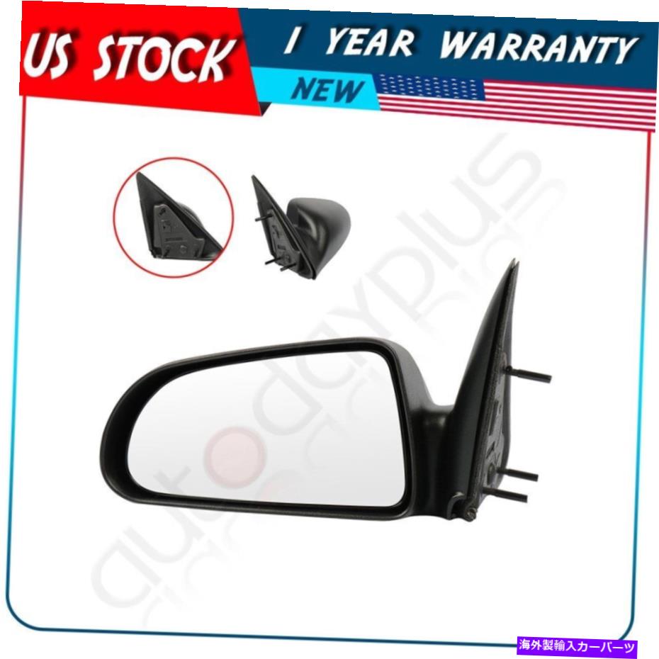 USミラー （LH）05-11 DODGE/MITSUBISHI DAKOTA 5X7/RAIDER MANUAL BLACKのミラーCH1320219 (LH) Mirror CH1320219 For 05-11 Dodge/Mitsubishi Dakota 5X7/Raider Manual Black【並行輸入品】
