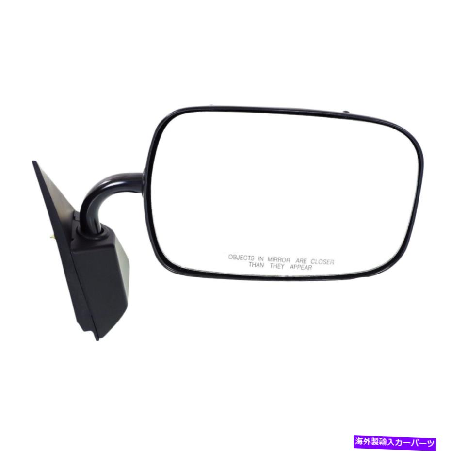 USミラー 92-2000 GMCのミラーYukon C2500 99-2000エスカレード助手席マニュアルフォールド Mirror For 92-2000 GMC Yukon C2500 99-2000 Escalade Passenger Side Manual Fold【並行輸入品】