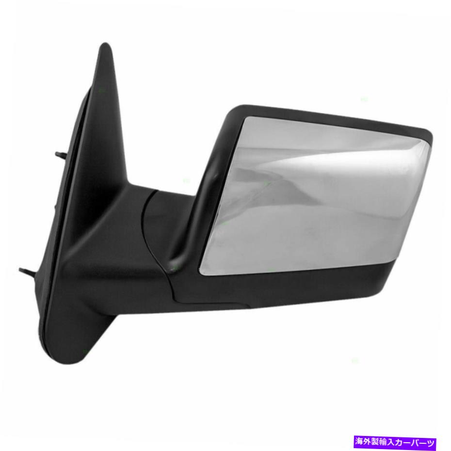 USミラー ドライバー側の左LHミラーマニュアルクロムカバーフィット2006 2011フォードレンジャー Driver Side Left LH Mirror Manual Chrome Cover fits 2006 2011 Ford Ranger【並行輸入品】