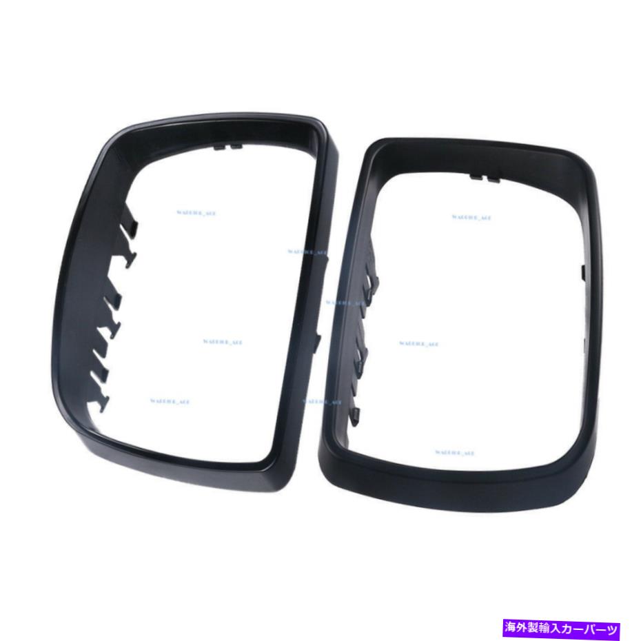 USミラー BMW E53 X5 1999から2006年の1ペアの左側と右サイドミラーカバーキャップトリムリング 1Pair Left & Right Side Mirror Cover Cap Trim Ring For BMW E53 X5 1999 to 2006【並行輸入品】