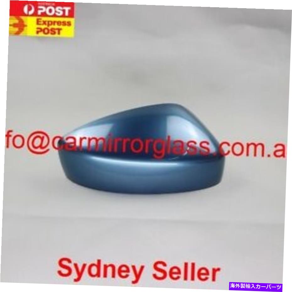USミラー Mazda CX-5 2017 Onward KFのミラーカバーハウジングキャップ（右側、青） MIRROR COVER HOUSING CAP FOR MAZDA CX-5 2017 ONWARD KF (RIGHT SIDE, BLUE)【並行輸入品】