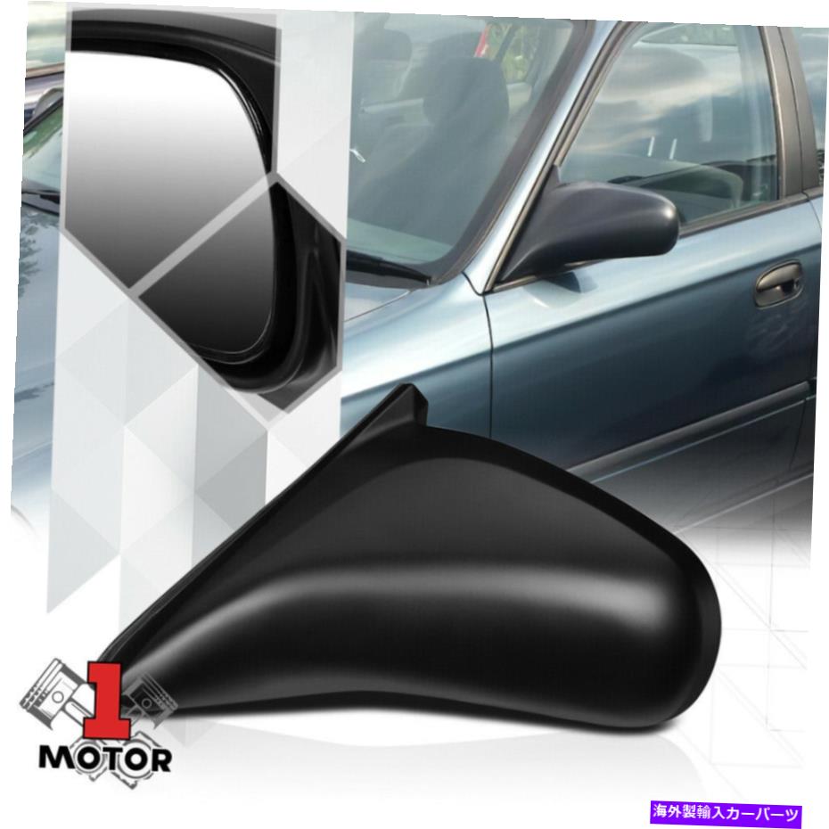 USミラー [左]ドライバーサイドマニュアル96-00ホンダシビック2DRのOE交換ミラーを調整する [Left] Driver Side Manual Adjust OE Replacement Mirror for 96-00 Honda Civic 2Dr【並行輸入品】
