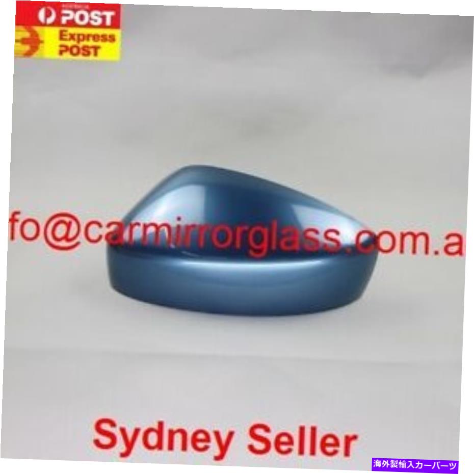 USミラー Mazda CX-5 2017 Onward KFのミラーカバーハウジングキャップ（左側、青） MIRROR COVER HOUSING CAP FOR MAZDA CX-5 2017 ONWARD KF (LEFT SIDE, BLUE)【並行輸入品】