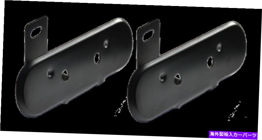 USミラー 73-87シボレートラックlh＆rhスポーツサイドドアミラー内側補強材ブラケット 73-87 Chevy Truck LH & RH Sport Side Door Mirror Inner Reinforcement Brackets【並行輸入品】