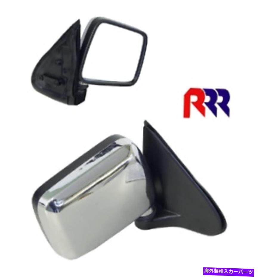 USミラー Holden Rodeo TF/ute 97-03ドアミラー、コーナーマウント、マニュアル、クロム右側 FOR HOLDEN RODEO TF/UTE 97-03 DOOR MIRROR,CORNER MOUNT, MANUAL,CHROME-RIGHT SIDE【並行輸入品】 34,034円