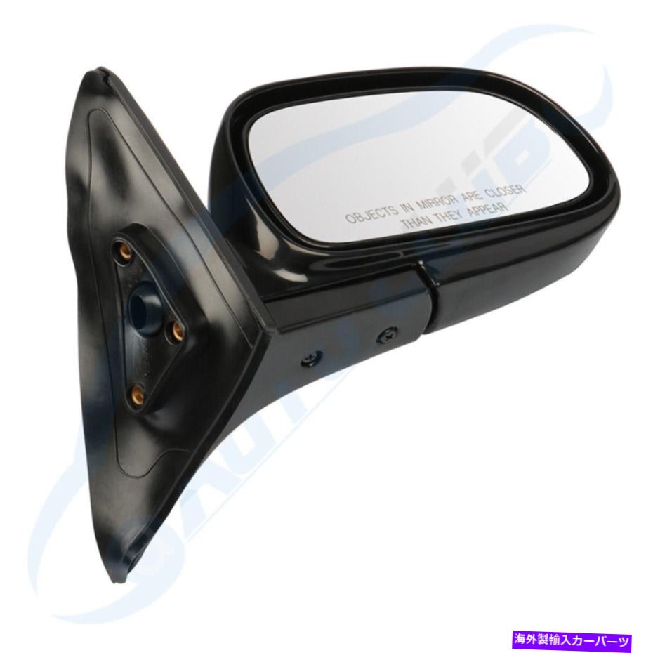 USミラー 1992-97トヨタカローラ /AE100のブラックパッシングマニュアル折りたたみ式サイドミラー Black Passenger Manual Folding Side Mirror For 1992-97 Toyota Corolla /Ae100【並行輸入品】