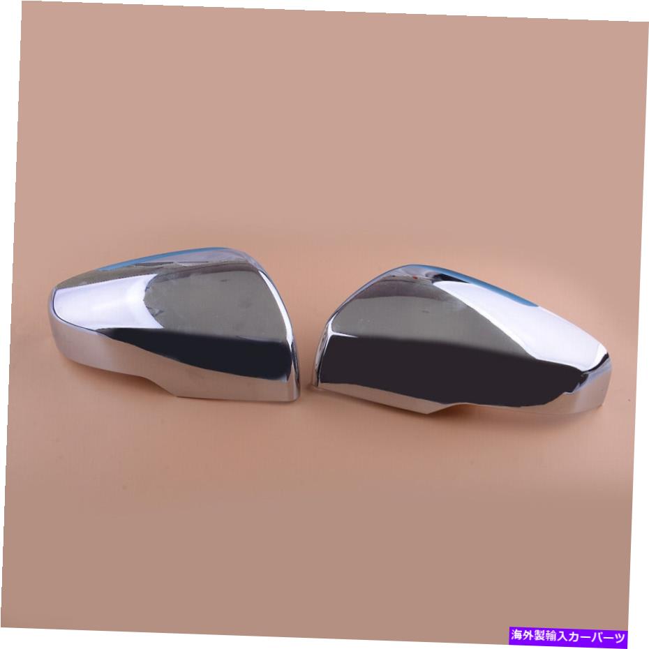 USミラー 2PCSサイドバックミラーカバースバルフォレスタークロストレッキXVインプレッサのオーバーレイ 2Pcs Side Rearview Mirror Cover Overlay For Subaru Forester Crosstrek XV Impreza【並行輸入品】