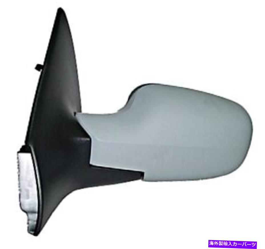 USミラー 電動ミラー凸加熱プライミング右にフィットルノーメガン2002-2008 Electric Side Mirror Convex Heated Primed RIGHT Fits RENAULT Megane 2002-2008【並行輸入品】