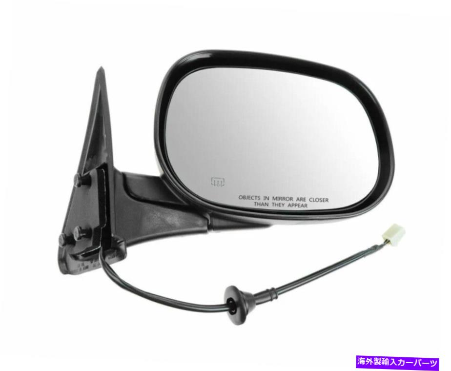 USミラー パワー加熱サイドビューミラー助手席側ダッジラムPU 98-02。 1500/2500/3500 Power Heated Side View Mirror Passenger Side Dodge Ram PU 98-02. 1500/2500/3500【並行輸入品】