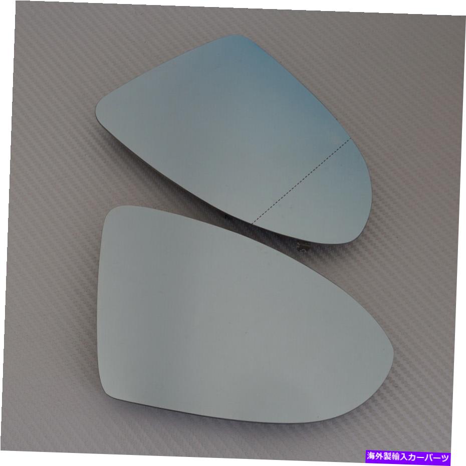 USミラー 2PCSブルーバックビューサイドウィングミラーグラスVWゴルフMK7 GTI 2014-15にフィットします 2Pcs Blue Rearview Side Wing Mirror Glass Heated Fit For VW Golf MK7 GTi 2014-15【並行輸入品】
