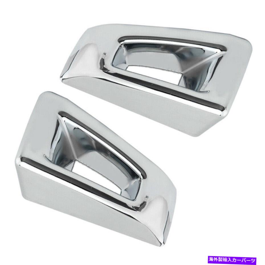 クロームカバー 2PCSクロムABSフロントバンパーコーナーカバーハマーH2 2003-09 SUV SUTに適しています 2pcs Chrome ABS Front Bumper Corner Cover Trim Fit for Hummer H2 2003-09 SUV SUT【並行輸入品】