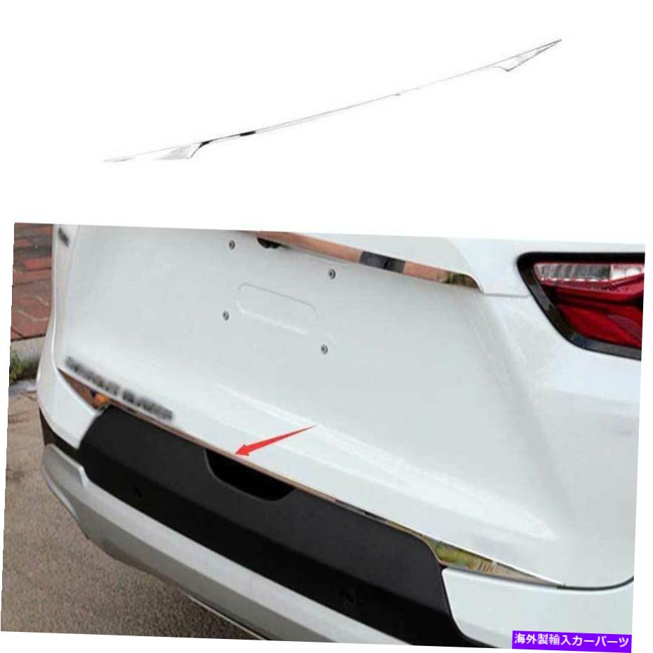 クロームカバー シボレーブレザー2019-2021クロムスチールリアテールゲート下部トランクカバートリム用 For Chevrolet Blazer 2019-2021 Chrome Steel Rear Tailgate Lower Trunk Cover Trim【並行輸入品】