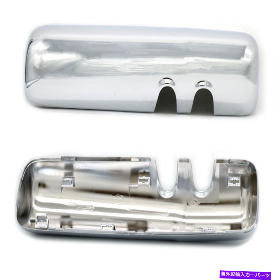 クロームカバー Kenworth T680 T880ドライバーと助手席側LH+RHのドアミラーカバーChrome Door Mirror Cover Chrome For Kenworth T680 T880 Driver&Passenger Side LH+RH【並行輸入品】