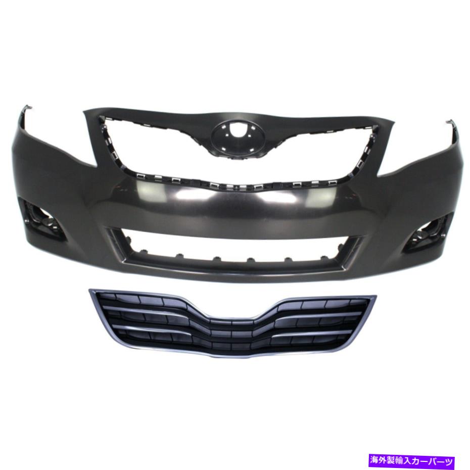 クロームカバー 2010年から2011年のバンパーカバーキットトヨタカムリXLEフロントアメリカで作られたモデル2PC Bumper Cover Kit For 2010-2011 Toyota Camry XLE Front For Models Made In USA 2pc【並行輸入品】