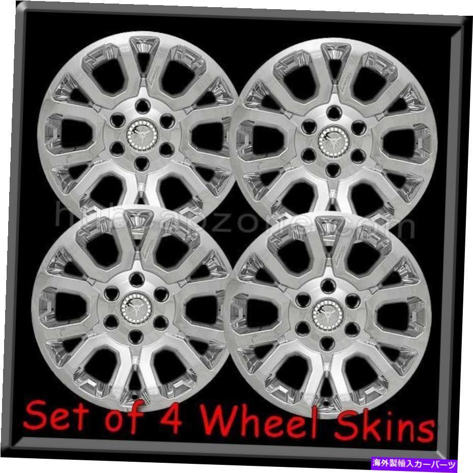 クロームカバー GMC Sierra Chrome Wheel Skins Hubcaps 18 \