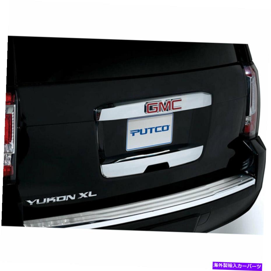 クロームカバー 2015-2018 GMCユーコンの2PCクロムABSハッチハンドルカバー 2pc Chrome ABS Hatch Handle Cover for 2015-2018 GMC Yukon【並行輸入品】