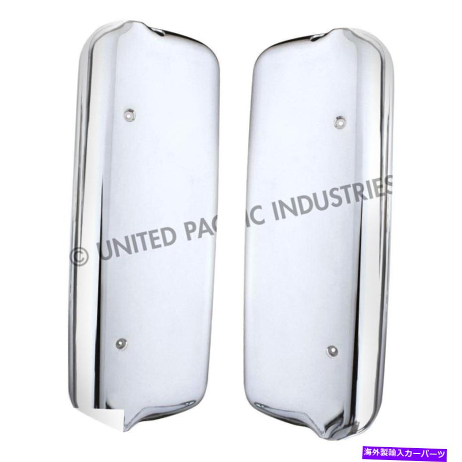 クロームカバー Freightliner Columbia 05-10 Chrome Driver&Passenger Side Mirrorカバーの場合 For Freightliner Columbia 05-10 Chrome Driver & Passenger Side Mirror Covers【並行輸入品】