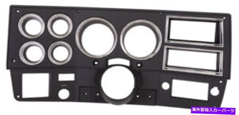 クロームカバー 1981 1982 1983シボレーGMCトラックダッシュベゼルw/ a/ c w/下柱カバー 1981 1982 1983 CHEVROLET GMC TRUCK DASH BEZEL W/ A/C W/ LOWER COLUMN COVER【並行輸入品】
