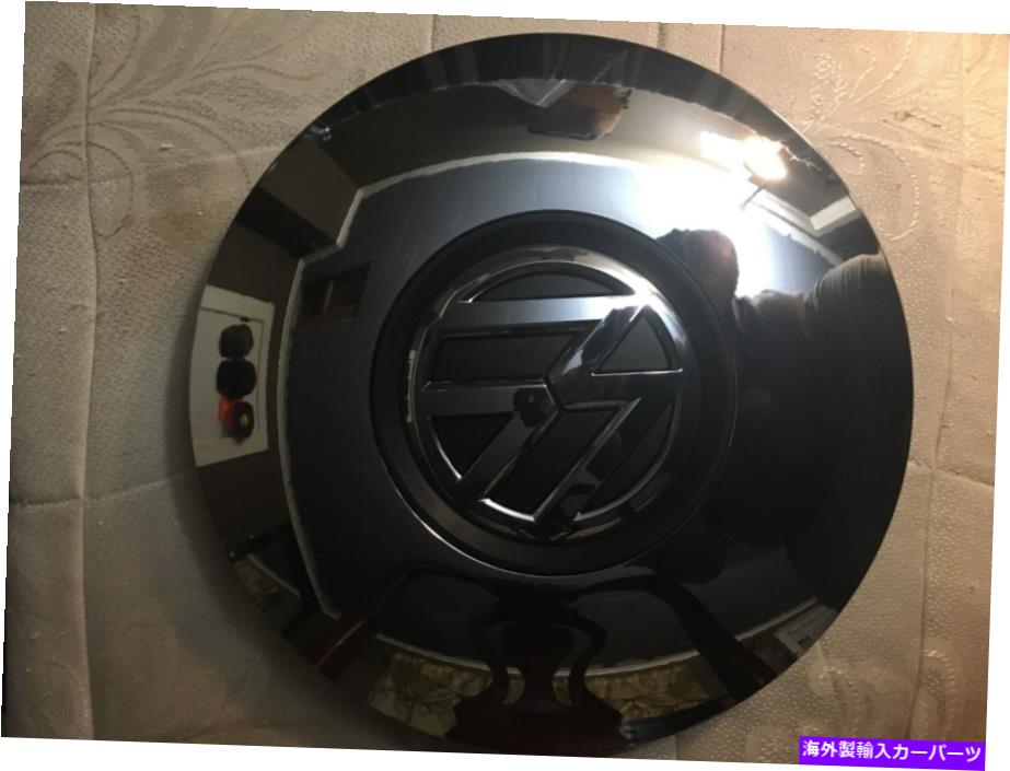 クロームカバー 本物のホイールセンターハブカバーChrome Black Heritage VW Beetle 2012- Genuine Wheel Center Hub Cover Chrome Black Heritage VW Beetle 2012-【並行輸入品】
