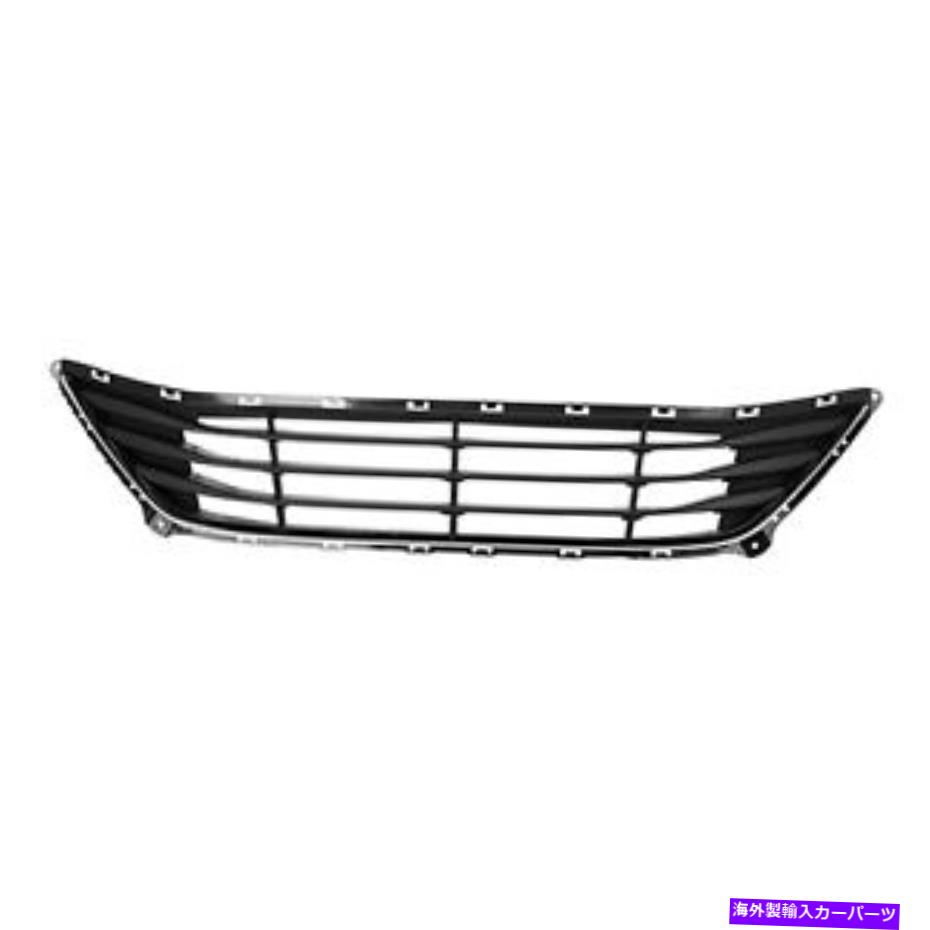 クロームカバー 新しいバンパーカバーグリルはヒュンダイ865603Y500 CAPAに適合します New Bumper Cover Grille Fits Hyundai 865603Y500 CAPA【並行輸入品】