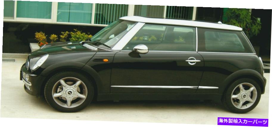 クロームカバー 2001 02 03 04 05 06 2001 02 03 04 05 06 for BMW MINI Cooper R53 R52 R50 Body SIde Moulding Covers【並行輸入品】