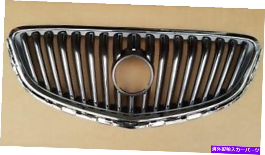 クロームカバー 2012-2017ビュイックベラノクロムグリル上部フロントバンパーカバー新しい fits 2012-2017 BUICK VERANO Chrome Grille Upper Front Bumper Cover NEW【並行輸入品】