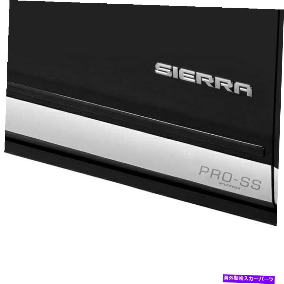 クロームカバー GMC Sierra 3500 HD 2007-2013 Putco 3751214 Pro Polished Rockerパネルカバーの場合 For GMC Sierra 3500 HD 2007-2013 Putco 3751214 PRO Polished Rocker Panel Covers【並行輸入品】