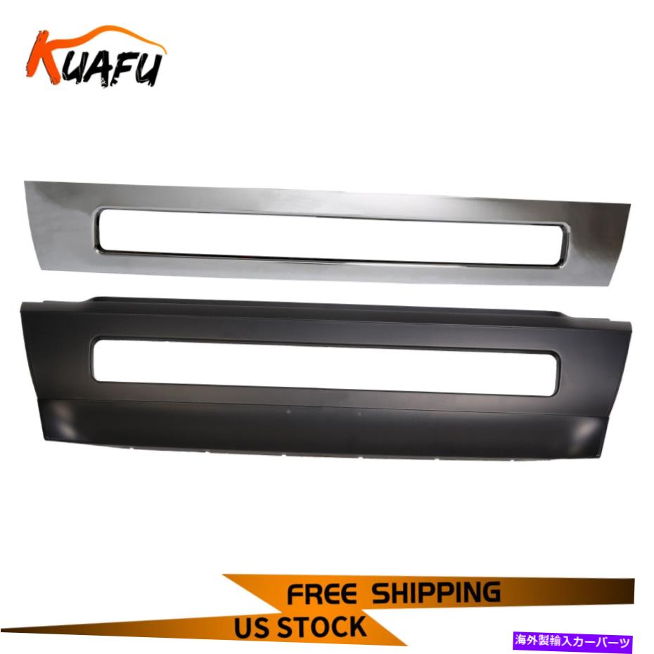クロームカバー 2004-2015のKuafu Volvo VNL Truck Black Bumper Center Cover＆Chrome Trim KUAFU For 2004-2015 Volvo VNL Truck Black Bumper Center Cover & Chrome Trim【並行輸入品】 56,628円