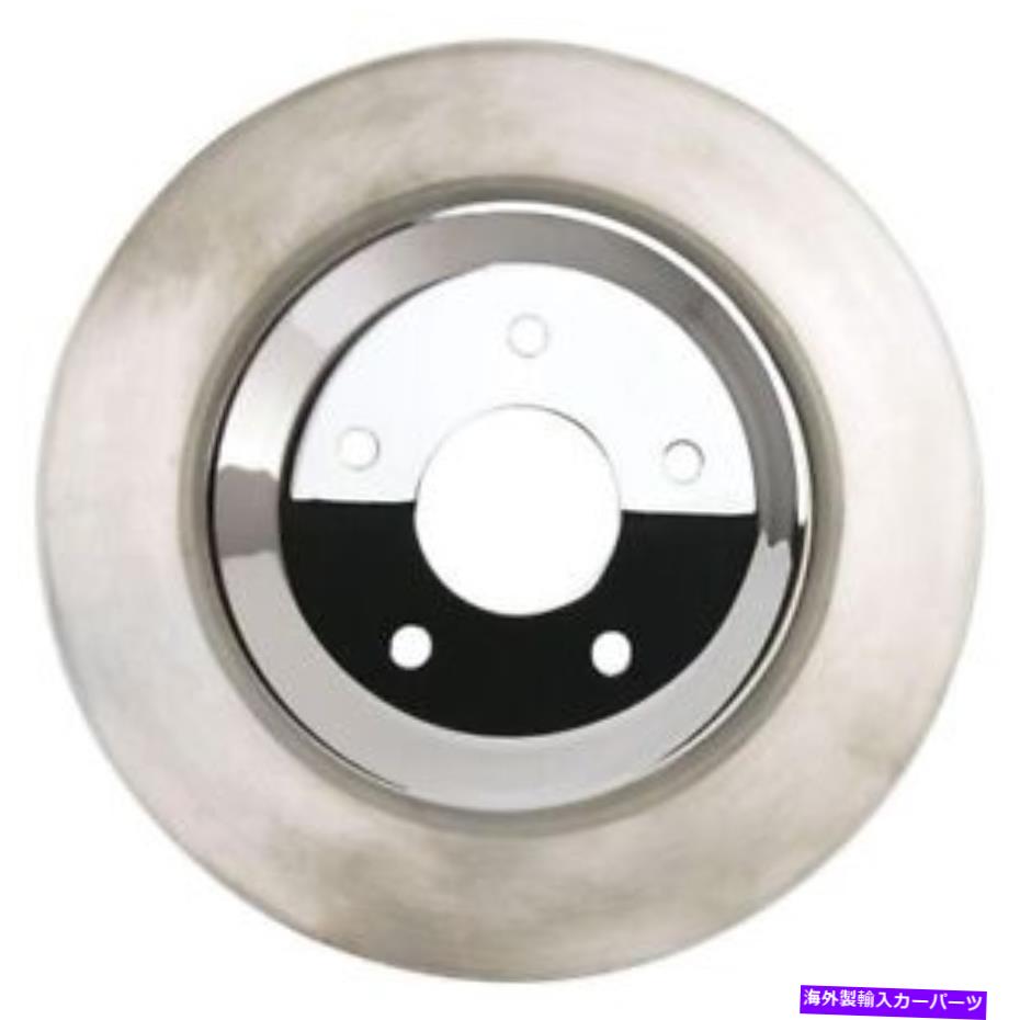 クロームカバー コルベットブレーキローターハブカバー-Chrome（セット）：C6非Z51 Corvette Brake Rotor Hub Covers - Chrome (Set) : C6 Non-Z51【並行輸入品】