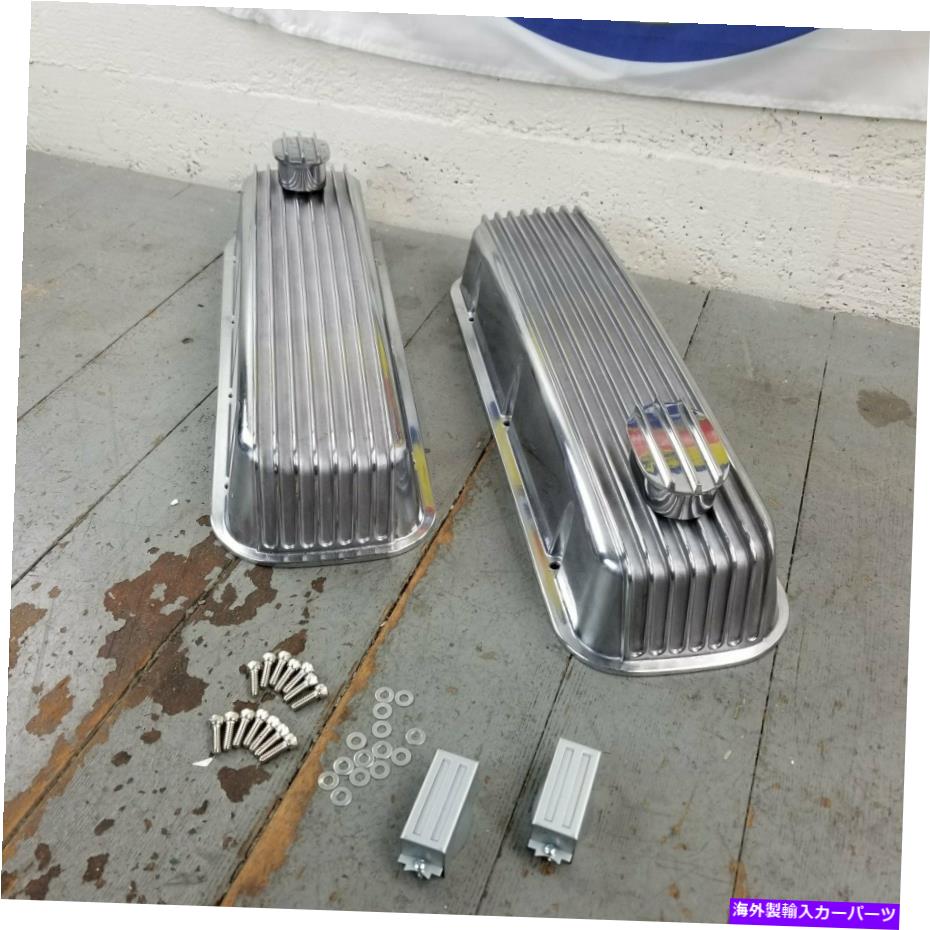 クロームカバー Chevy BBC Tall Finned Chrome Valve Covers Kit Breathers BB 454 496 502 CRATE SS Chevy BBC Tall Finned Chrome Valve Covers Kit Breathers BB 454 496 502 Crate SS【並行輸入品】｜Us Custom Parts Shop USDM