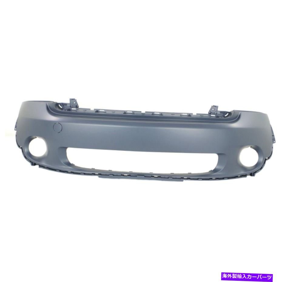 クロームカバー 2011-16のバンパーカバーミニクーパーカントリーマンベースモデルフロントプラスチックプライミング Bumper Cover For 2011-16 Mini Cooper Countryman Base Model Front Plastic Primed【並行輸入品】