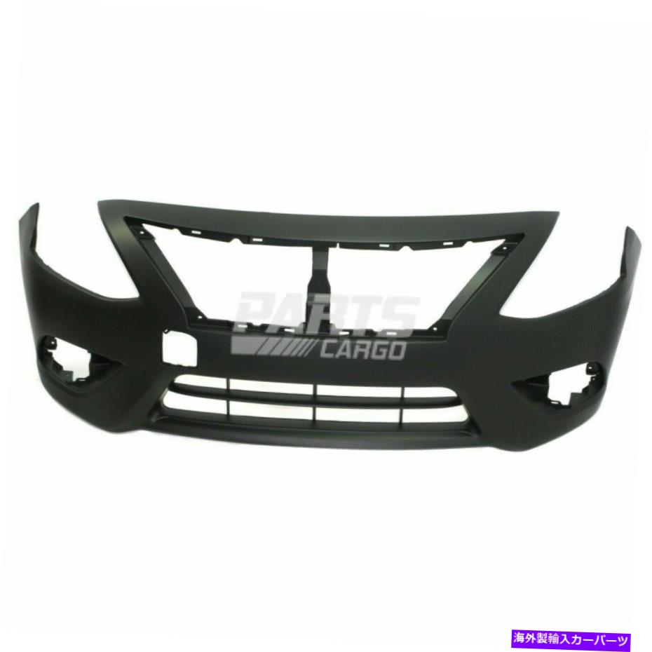 クロームカバー 2015-18 NISSAN VERSA NI1000299フロントバンパーカバープライミング付きクロムインサート Fits 2015-18 Nissan Versa NI1000299 Front Bumper Cover Primed W/O Chrome Insert【並行輸入品】 63,102円