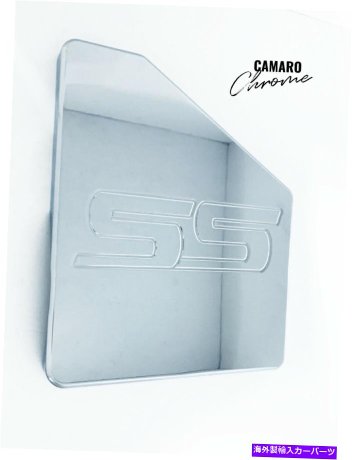 クロームカバー 2010年から2014年に刻まれたカマロクロムエアフィルターカバー「SS」シボレーカマロ CAMARO CHROME AIR FILTER COVER \