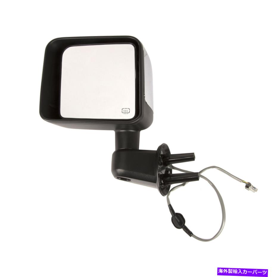 クロームカバー Omixドアミラー、左、パワー、加熱、クロムカバー。 14-14ラングラーJK 12039.33 Omix Door Mirror, Left, Power, Heated, Chrome Cover; 14-14 Wrangler JK 12039.33【並行輸入品】 57,618円