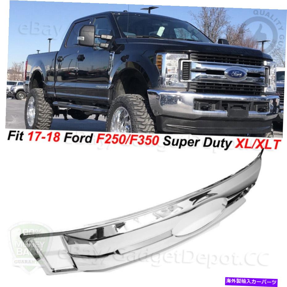 クロームカバー クロムグリルカバーグリルオーバーレイフィット2017 2018 Ford F250 F350 Super Duty XL/XLT Chrome Grille Cover Grill Overlay Fit 2017 2018 Ford F250 F350 Super Duty XL/XLT【並行輸入品】