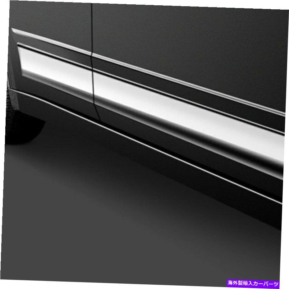 クロームカバー GMC Sierra 1500 2004-2006 SAA TH41283 U-Type洗練されたロッカーパネルカバー For GMC Sierra 1500 2004-2006 SAA TH41283 U-Type Polished Rocker Panel Covers【並行輸入品】