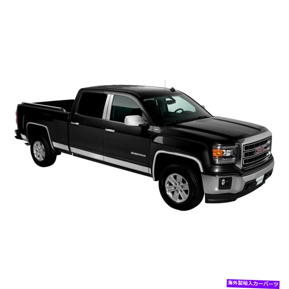 クロームカバー GMC Sierra 3500 HD 2015-2019 Putco 9751227ポリッシュロッカーパネルカバーの場合 For GMC Sierra 3500 HD 2015-2019 Putco 9751227 Polished Rocker Panel Covers【並行輸入品】 87,120円