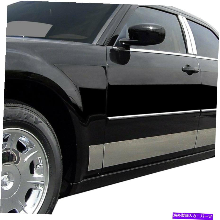 クロームカバー リンカーンタウンカーの場合1990-1994 ICI C-FIT洗練されたロッカーパネルカバー For Lincoln Town Car 1990-1994 ICI C-Fit Polished Rocker Panel Covers【並行輸入品】