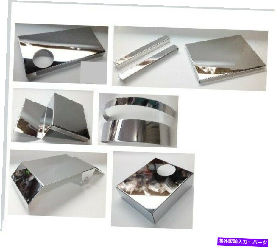 クロームカバー Corvette C7 2014-2019 Base-Autoステンレス9PCエンジンカバークロム部品 Fits Corvette C7 2014-2019 Base-Auto Stainless 9 Pc ENGINE COVERS chrome parts【並行輸入品】