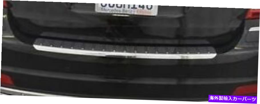クロームカバー メルセデスベンツGLクラス本物のリアバンパークロムガードプレートカバーGL350 GL450 Mercedes-Benz GL-Class Genuine Rear Bumper Chrome Guard Plate Cover GL350 GL450【並行輸入品】