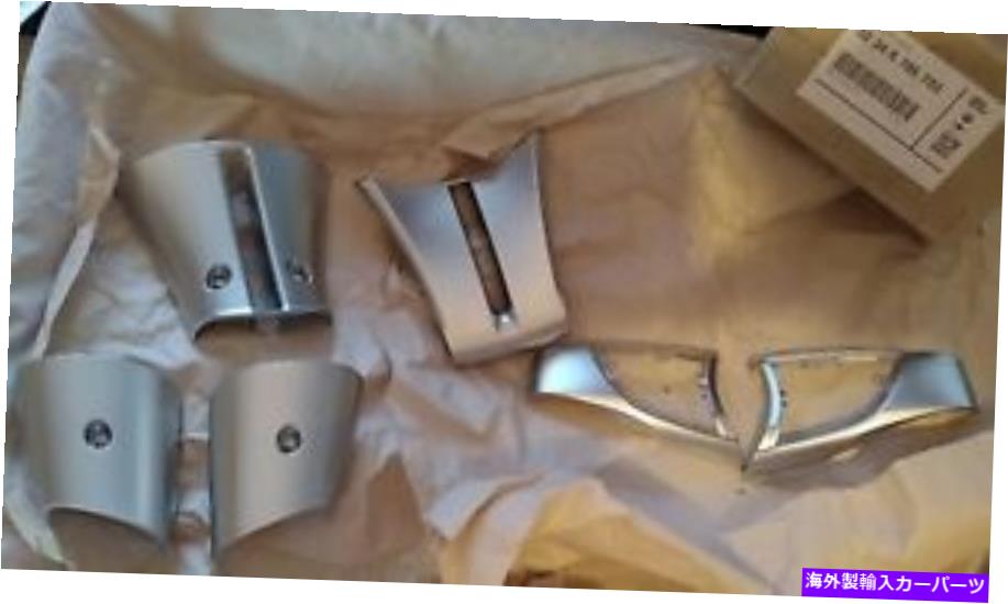 クロームカバー BMW OEM E85 E86 Z4 2003-2008ステアリングホイールクロムラインスポークカバーセット新しい BMW OEM E85 E86 Z4 2003-2008 Steering Wheel Chrome Line Spoke Cover Set New【並行輸入品】｜Us Custom Parts Shop USDM
