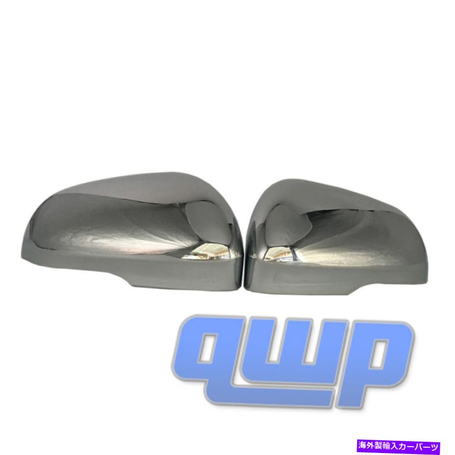 クロームカバー 新しいペア（2）ジャガーXJ XJR XFR-S用のリアビューミラーカバーキャップトリムクロム New Pair ( 2) Rear View Mirror Cover Cap Trim Chrome For Jaguar XJ XJR XFR-S【並行輸入品】