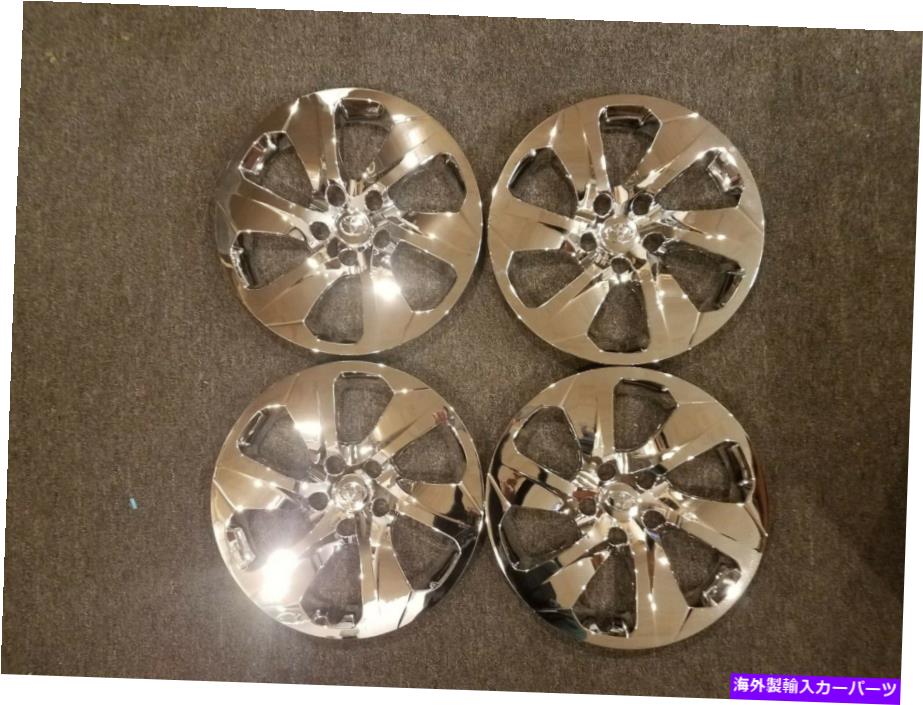 クロームカバー 1新しいセット2019 19 2020 20 Rav4 Rav 4 Hubcaps 17 \