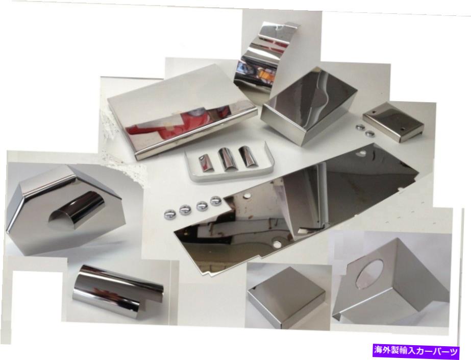 クロームカバー フリートウッド1994-1996 14 PCステンレスエンジンカバークロムドレスアップパーツ Fleetwood 1994-1996 14 Pc Stainless ENGINE COVERS chrome dress up parts【並行輸入品】