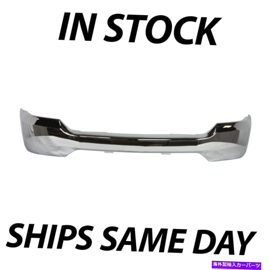 クロームカバー 2016 2017 2018シボレーシルバラド1500ピックアップのクロムフロントバンパーフェイスバー CHROME Front Bumper Face Bar for 2016 2017 2018 Chevy Silverado 1500 Pickup【並行輸入品】